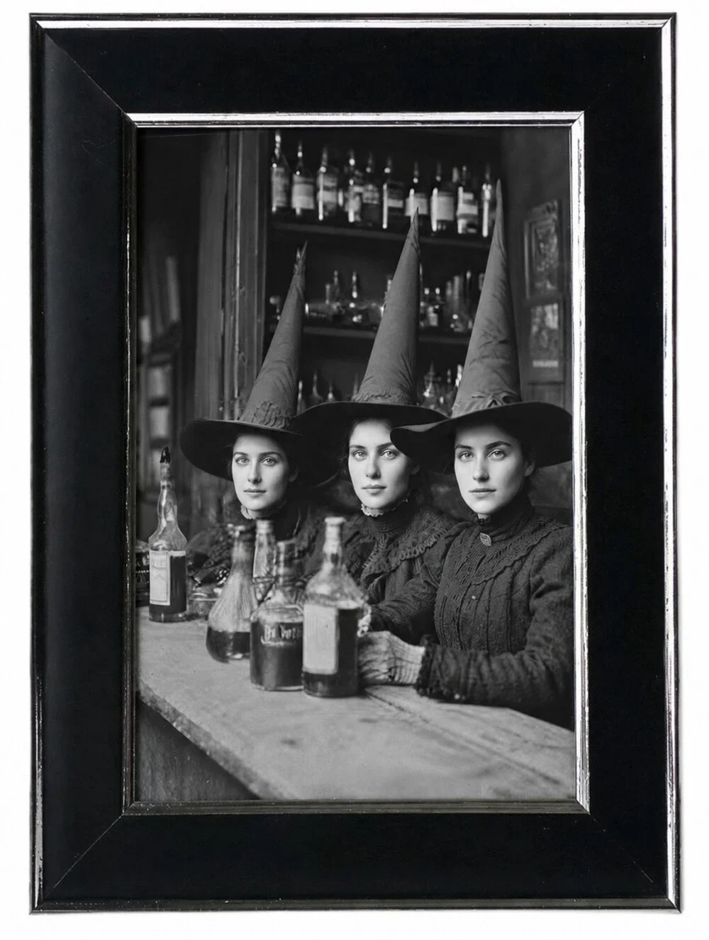 Vintage Group Of Witches Wiccan Pagan Witchy Goth Witch Witchcraft Seance Dark